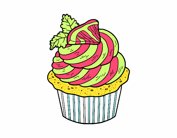 cupcake de limón