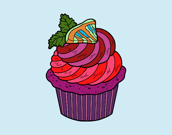 Cupcake de limón