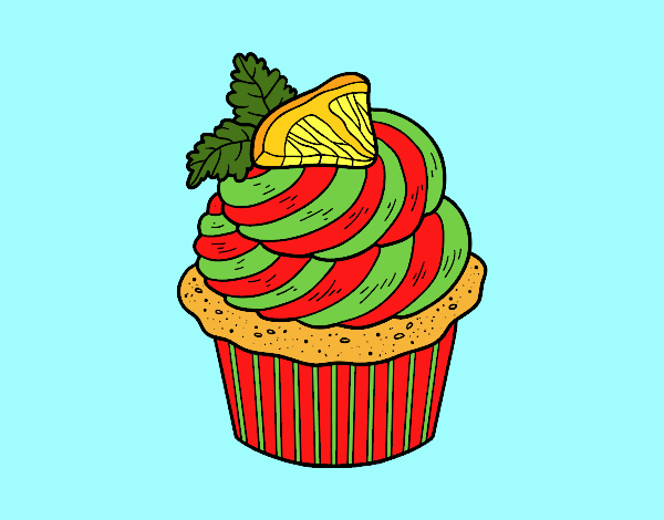 Cupcake de limón