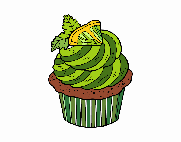 Cupcake de limón