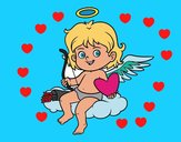 Cupido en una nube