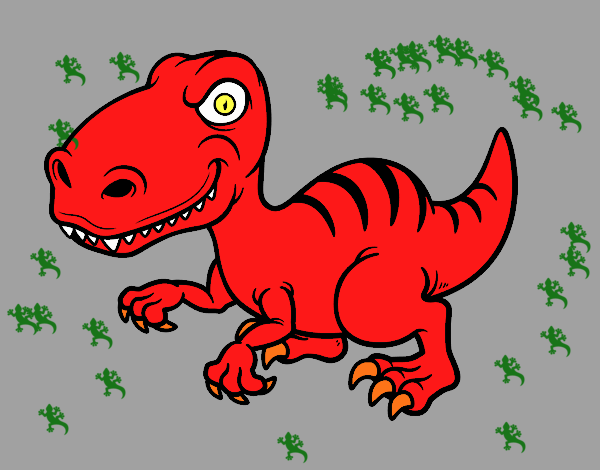 Dinosaurio velociraptor