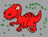 Dinosaurio velociraptor