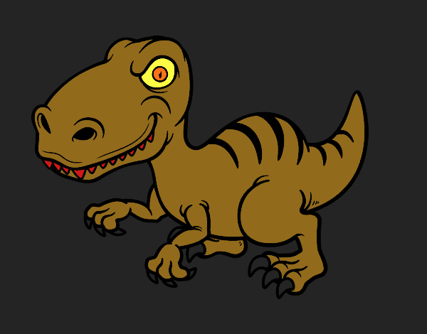 Dinosaurio velociraptor