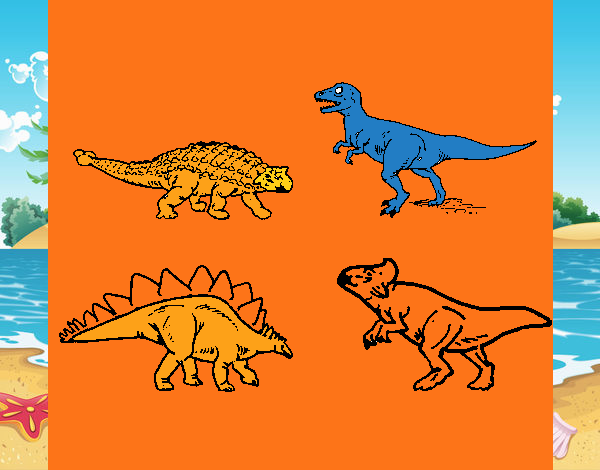 Dinosaurios de tierra