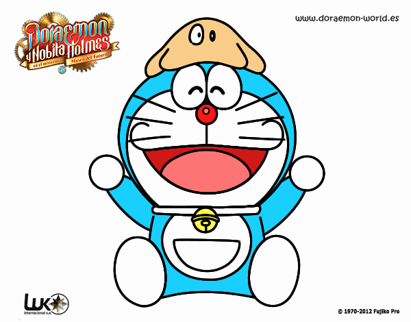 Doraemon feliz