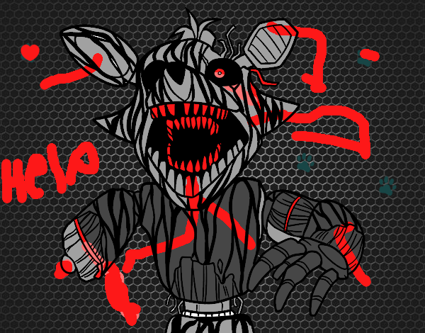 Foxy terrorífico de Five Nights at Freddy's