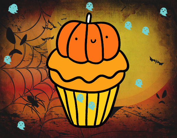 Halloween cupcake