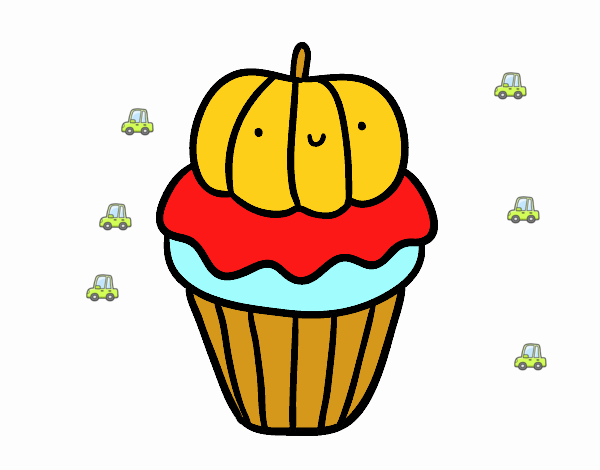 Halloween cupcake