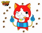 Jibanyan guiñando el ojo