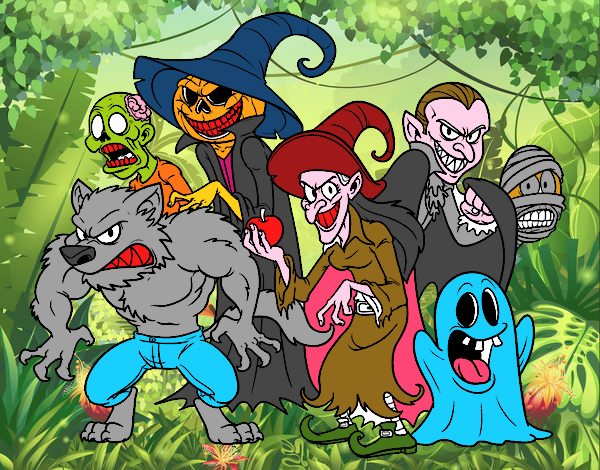 Monstruos de Halloween