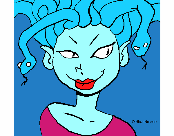 Mujer medusa