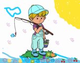 Niño pescador