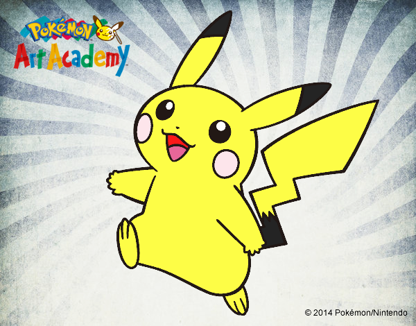 Pikachu en Pokémon Art Academy