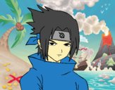 Sasuke enfadado