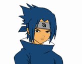 Sasuke enfadado