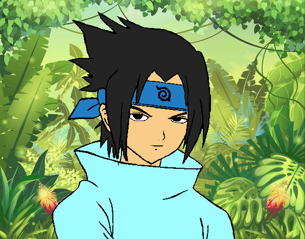 Sasuke enfadado