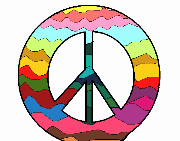 Dibujo de Símbolo de la paz pintado por en  el día 29-09-20 a  las 15:36:11. Imprime, pinta o colorea tus propios dibujos!