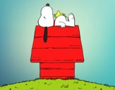 Snoopy durmiendo