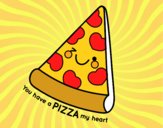 You have a pizza my heart