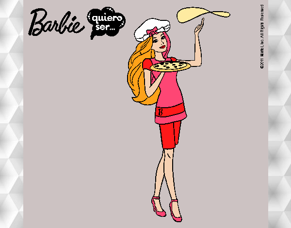 Barbie cocinera