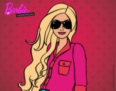 Barbie con gafas de sol