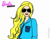 Barbie con gafas de sol