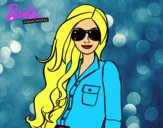 Barbie con gafas de sol