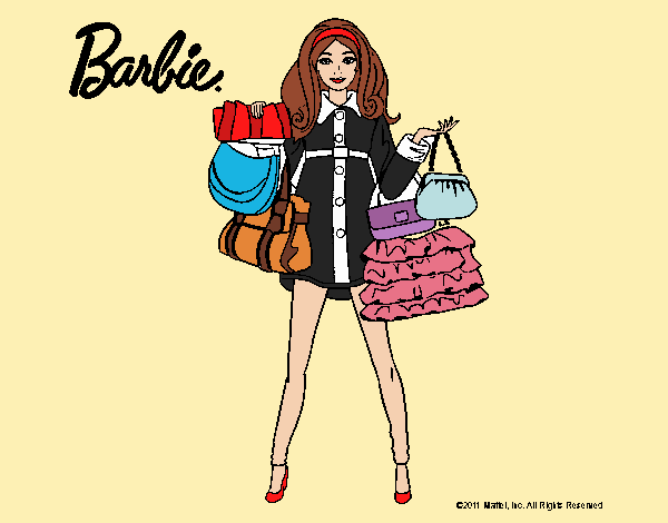 Barbie de compras