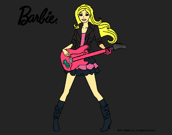 Barbie guitarrista