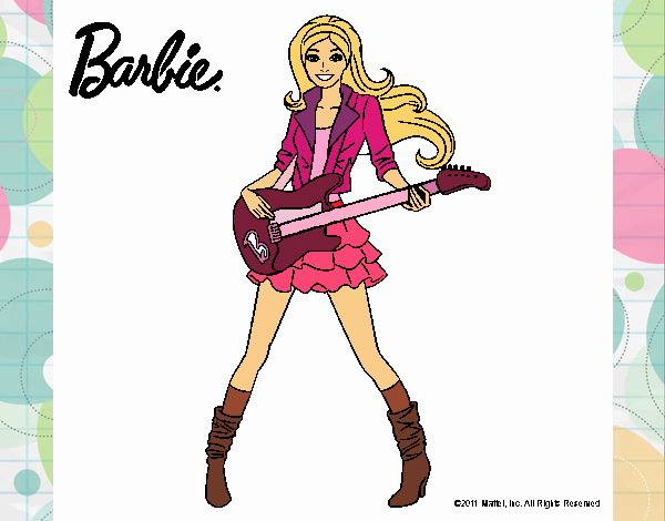 Barbie guitarrista