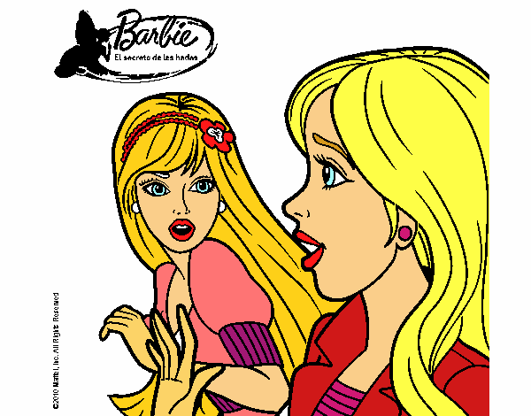 Barbie sorprendida