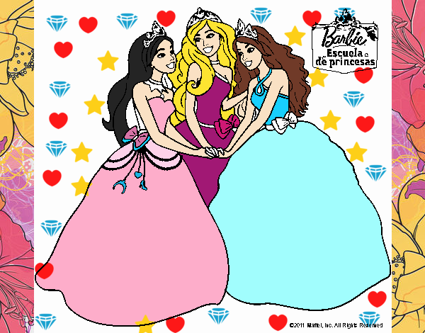 Barbie y sus amigas princesas