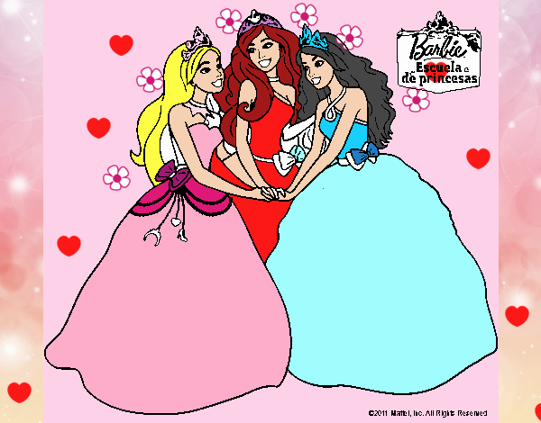 Barbie y sus amigas princesas