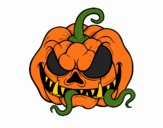 Calabaza terrorífica