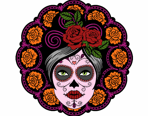 calavera fiestera