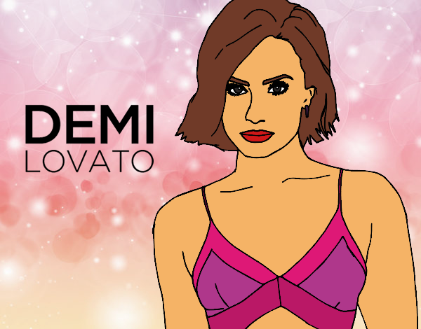 la revista sobre Demi Lovato