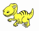 Dinosaurio velociraptor