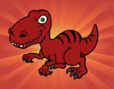 Dinosaurio velociraptor