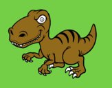 Dinosaurio velociraptor