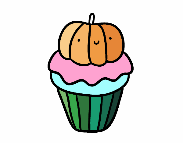 Halloween cupcake