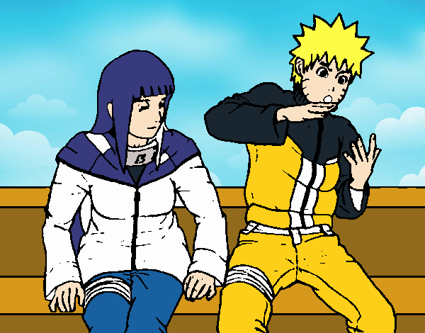 Hinata y Naruto