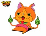 Jibanyan saludando