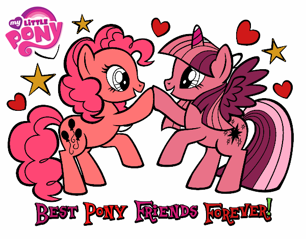 Mejores Pony Amigas para siempre