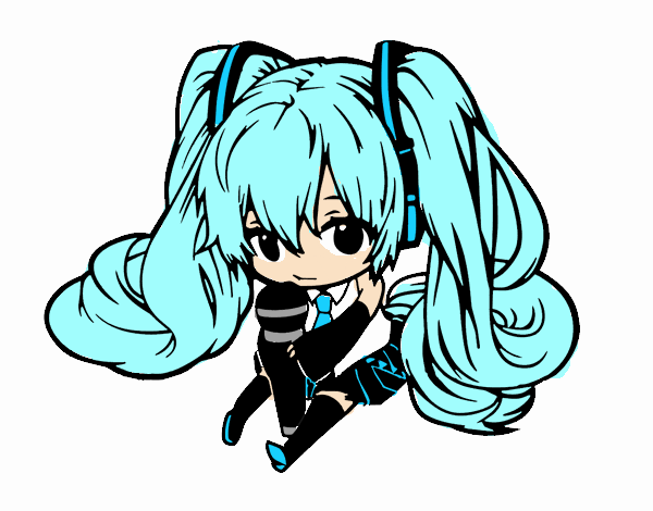 Miku Chibi vocaloid