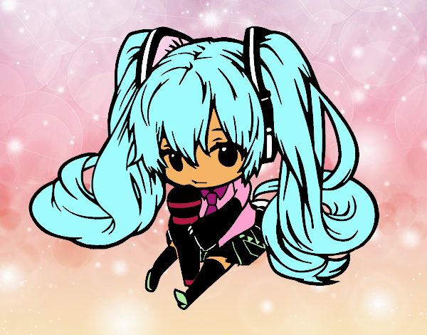 Miku Chibi vocaloid