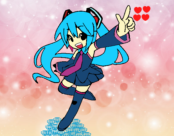 Miku vocaloid