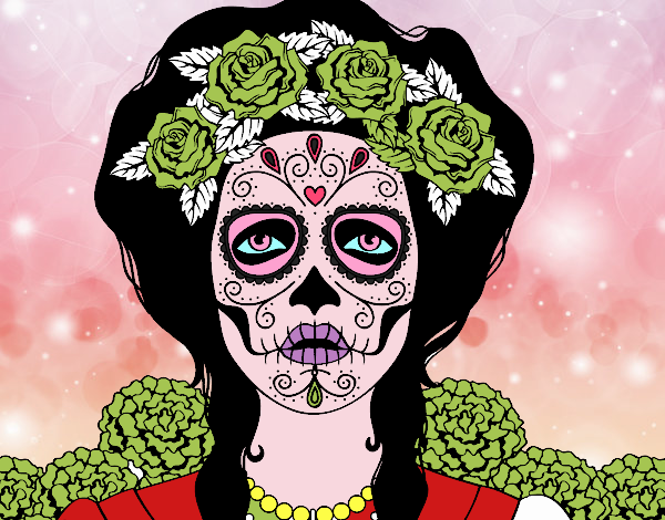 Mujer calavera mejicana