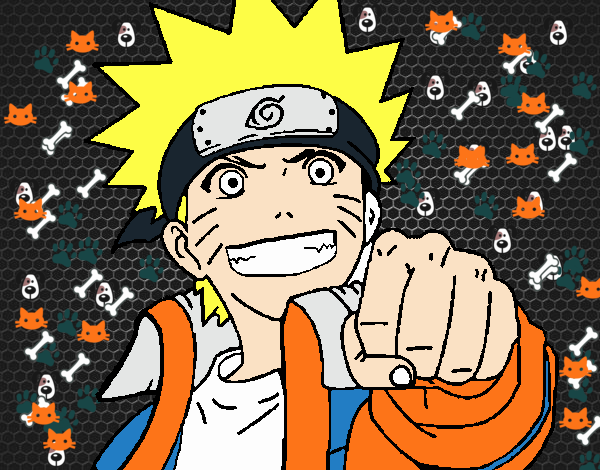 Naruto alegre