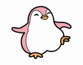 Pingüino bailando